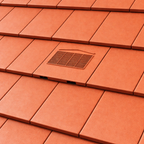 Timloc Terracotta Non Profile Roof Tile Vent with Adapter