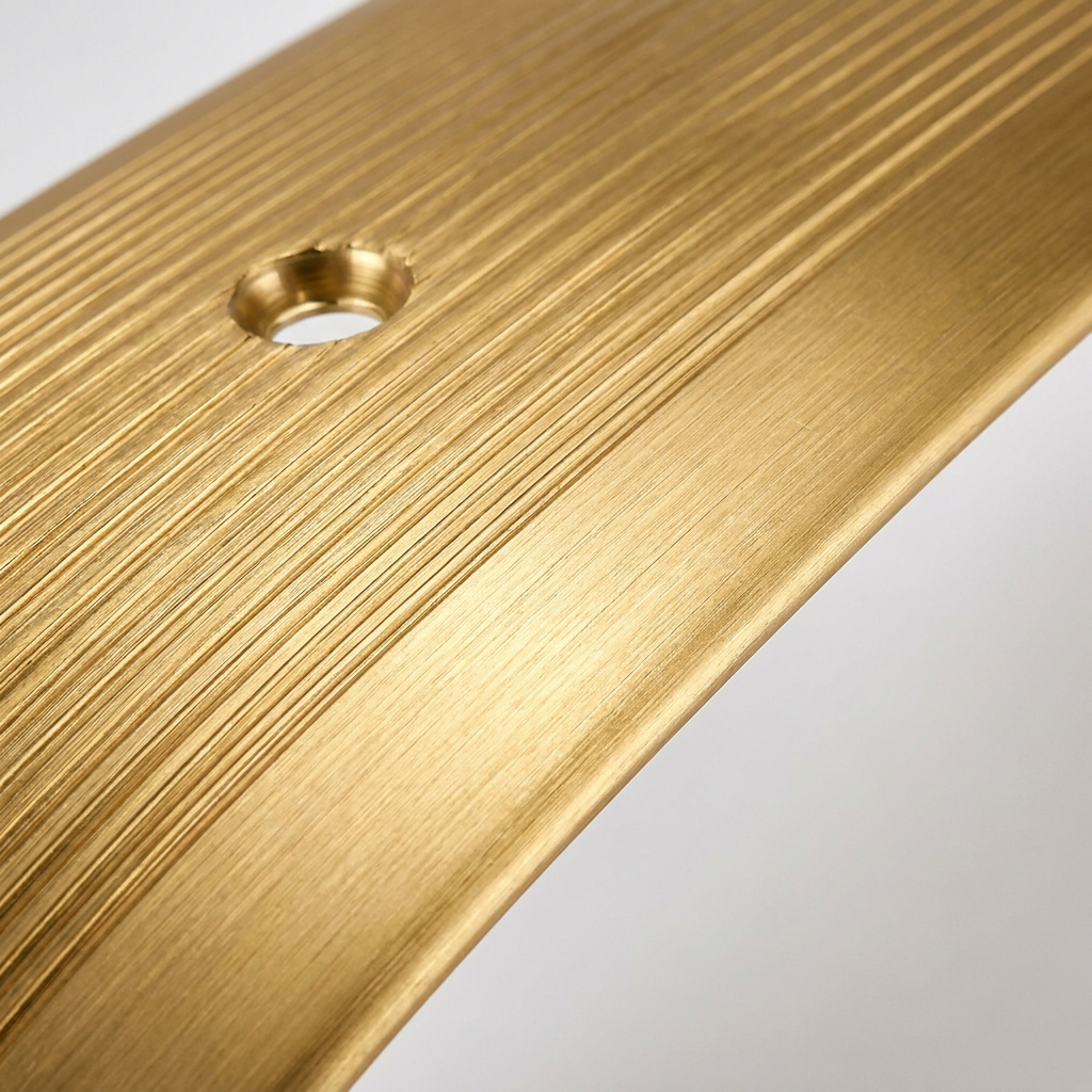 Carpet Cover Transition Strip, 37mm Wide Gold Floor Threshold Seam Protector, Metal Doorway Bridge for Room Transitions and Edge Coverage