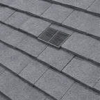 Timloc Terracotta Plain Roof Tile Vent with Adapter
