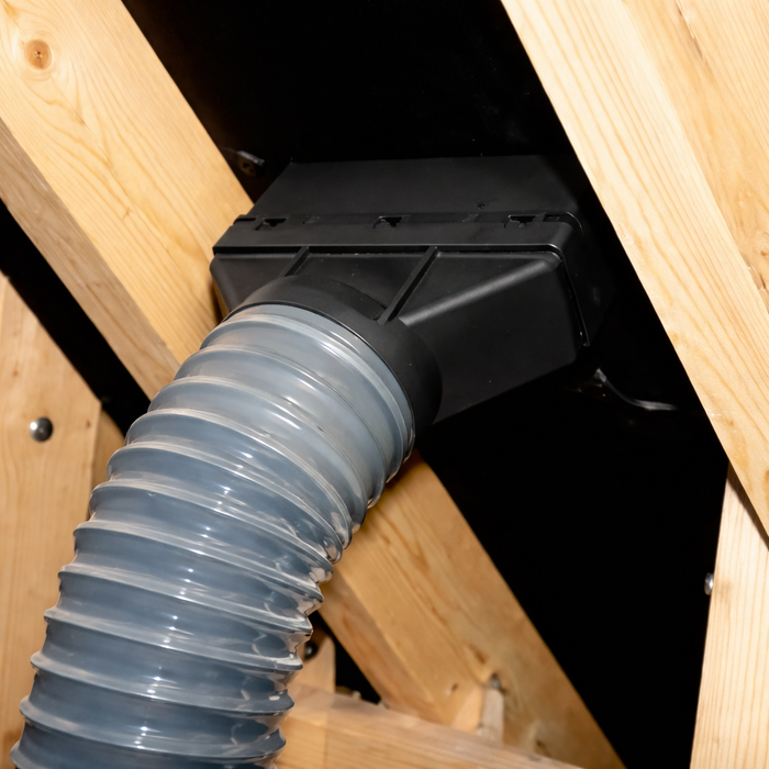 Timloc Terracotta Castellated Roof Tile Vent with Adapter