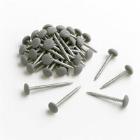 2000 Pack 30mm Agate Grey UPVC Poly Top Pins Nails