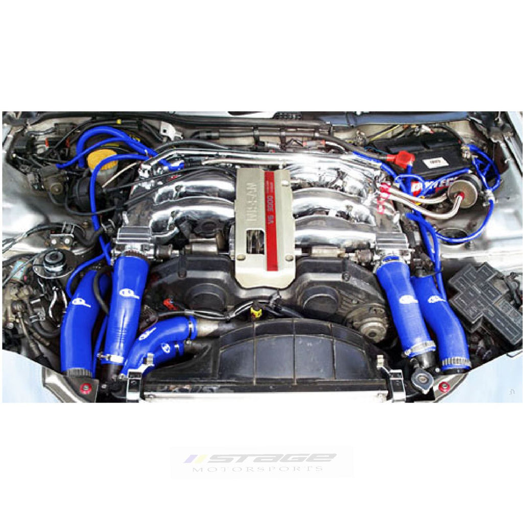 Nissan 300ZX Z32 LWB VG30 DE N/A Engine Bay Silicone Hose Dress Up Kit   (0504) ^^