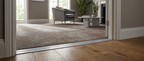 Aluminium Flooring Cover Edge, Silver Transition Strip Trim, 60mm x 89.5cm Doorway Profile for Surface Protection