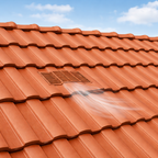 Timloc Grey Castellated Roof Tile Vent