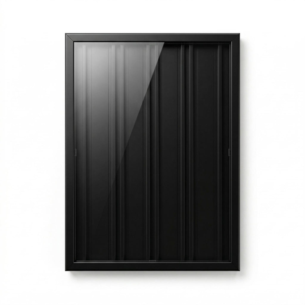 Matte Black Outdoor 720 x 295mm Display Case