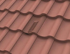 Manthorpe Antique Red Single Pantile Tile Vent with Adaptor Kit for Concrete Tile Roofs