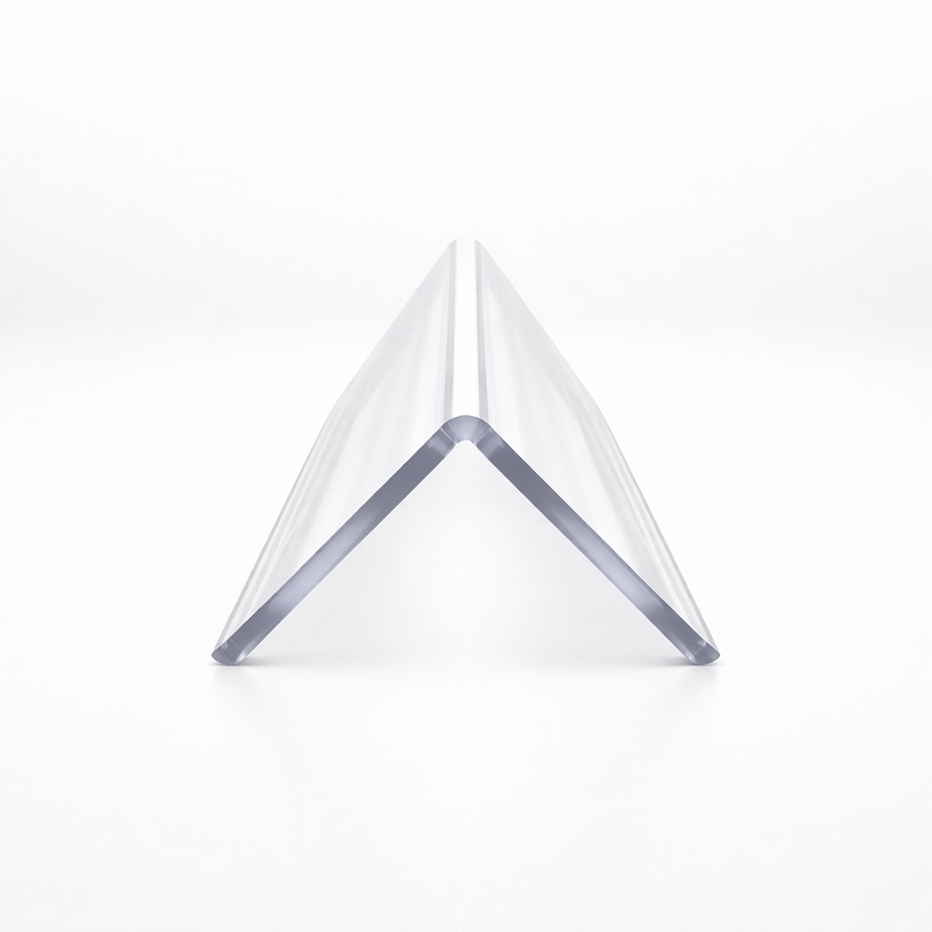 1 x 40x40mm Clear Angles x 1 meter