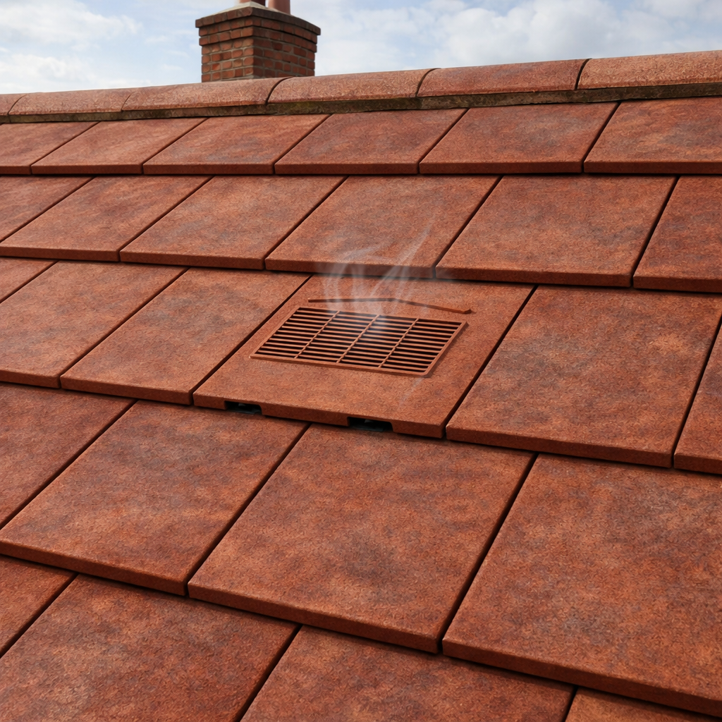 Timloc Terracotta Non Profile Roof Tile Vent