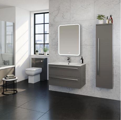 Kartell K-Vit ALDER 700x500mm LED Bathroom Mirror