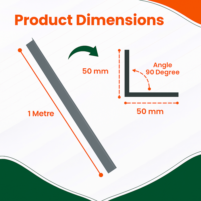 5 x Anthracite Grey Rigid Angle 50mm x 50mm x 1  Metre  ^