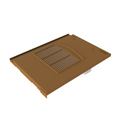 Timloc Brown Non Profile Roof Tile Vent