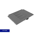 Thin Leading Edge Roof Tile Vent - Grey