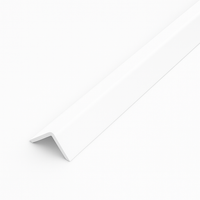 White Rigid Angle 40mm x 40mm x 1 Metre