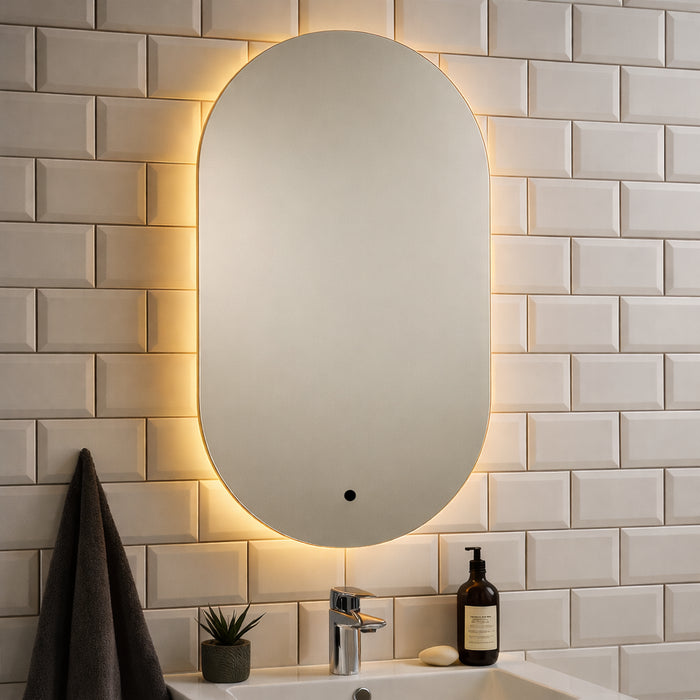 Kartell K-Vit LOLA 900x500mm LED Bathroom Mirror