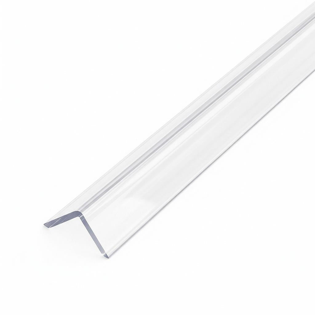 15 x 20x20mm Clear Angles x 1 Metre