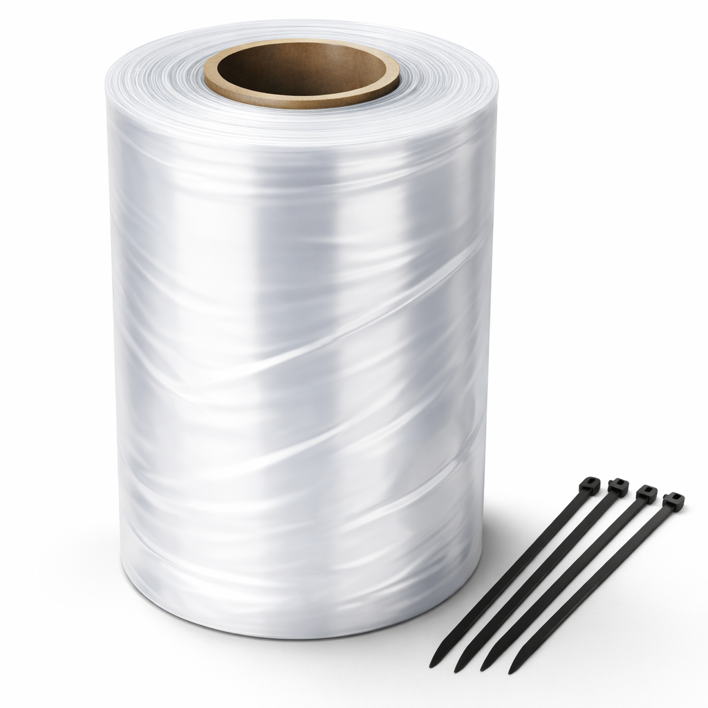 30 Metre Temporary Rainwater Downpipe 5 Inch 250 Gauge Kit
