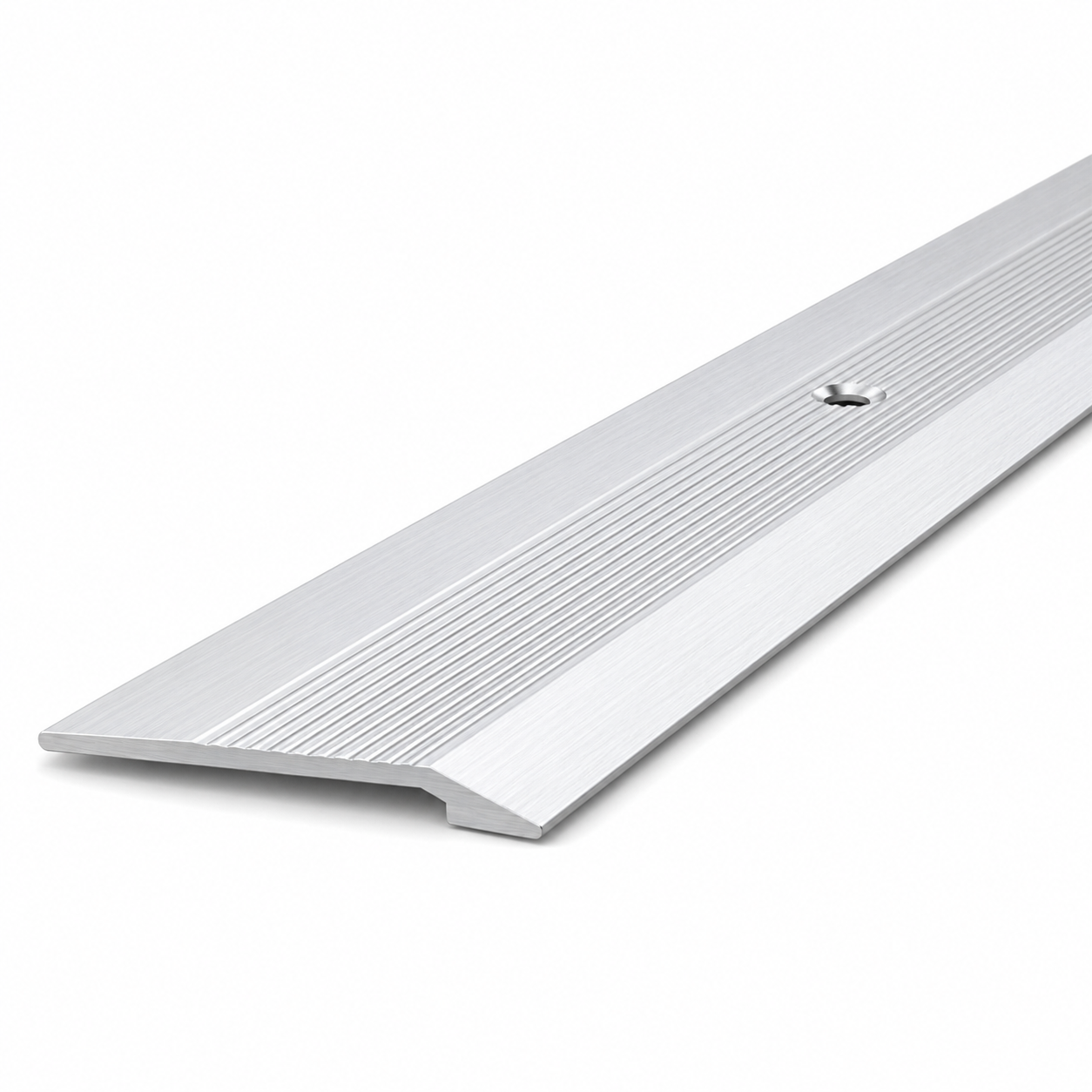 3 x Aluminium Vinyl Edge Floor Transition Strip, 28mm x 6mm x 89.5cm DIY Low Profile Floor Trim for Finishing and Edge Protection