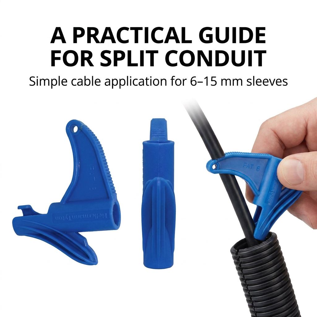 Conduit Applicator Splitting Tool Small  6 - 15mm
