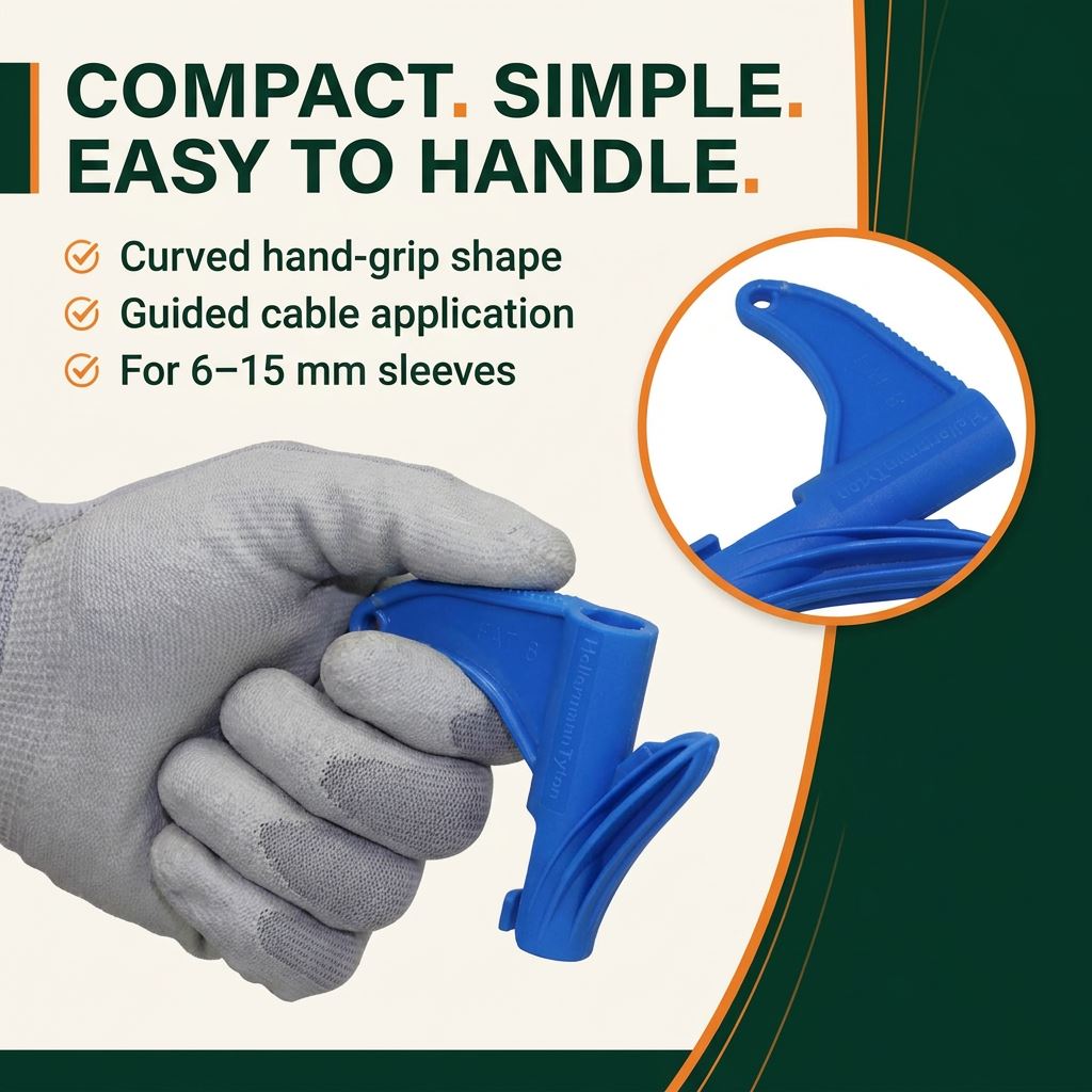 Conduit Applicator Splitting Tool Small  6 - 15mm
