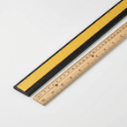 4 x 75mm Black Self-Adhesive Trim Strip x 1 Metre