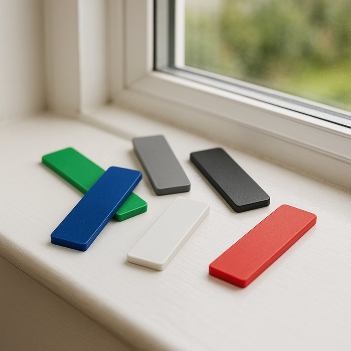 3000 x Plastic Window & Glazing Spacer Packers 1mm - 6mm