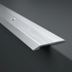 Aluminium Vinyl Edge Floor Transition Strip, 28mm x 6mm x 89.5cm DIY Low Profile Floor Trim for Finishing and Edge Protection