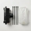 20m Squareline Gutter Running Outlet Kit