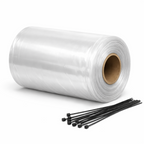 15 Metre Temporary Rainwater Downpipe 4 Inch 250 Gauge Kit