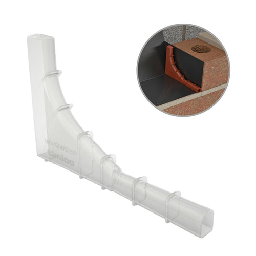 10 x Timloc Clear / Natural Tunnel Invisi Weep Vents      (0191) ^^