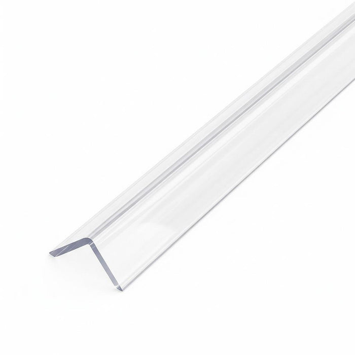 20 x 10x10mm Clear Angles x 1 meter