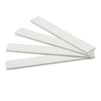 4 x 12mm White PVC Flat Bar x 1 Metre