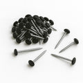 Poly Top Pins Nails 2000 Pack 40mm Black UPVC