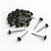 2000 Pack 40mm Black UPVC Poly Top Pins Nails