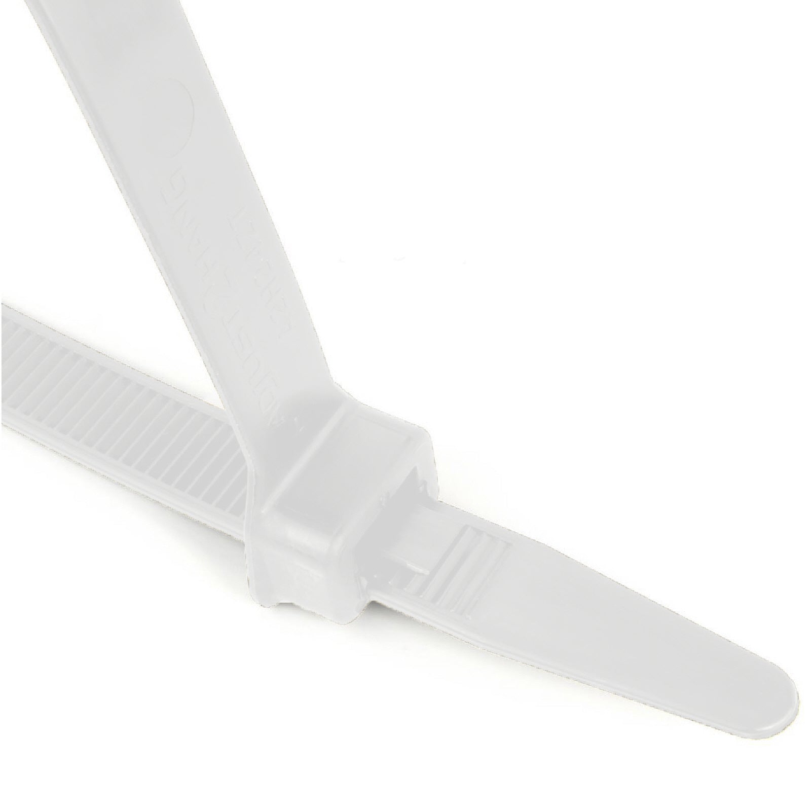 100 x Natural Releasable Cable Ties  Size: 300 x 4.8mm