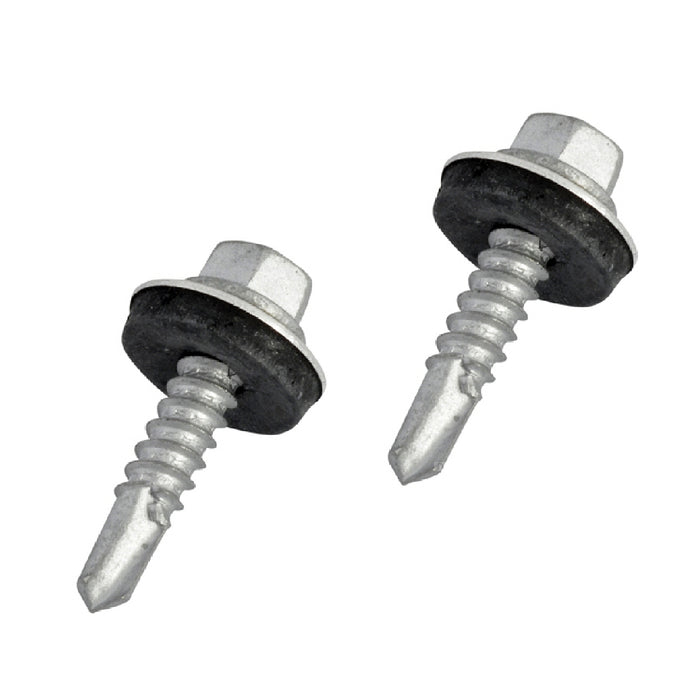 100 x Roofing & Cladding Screws 5.5 x 32mm Self Drill