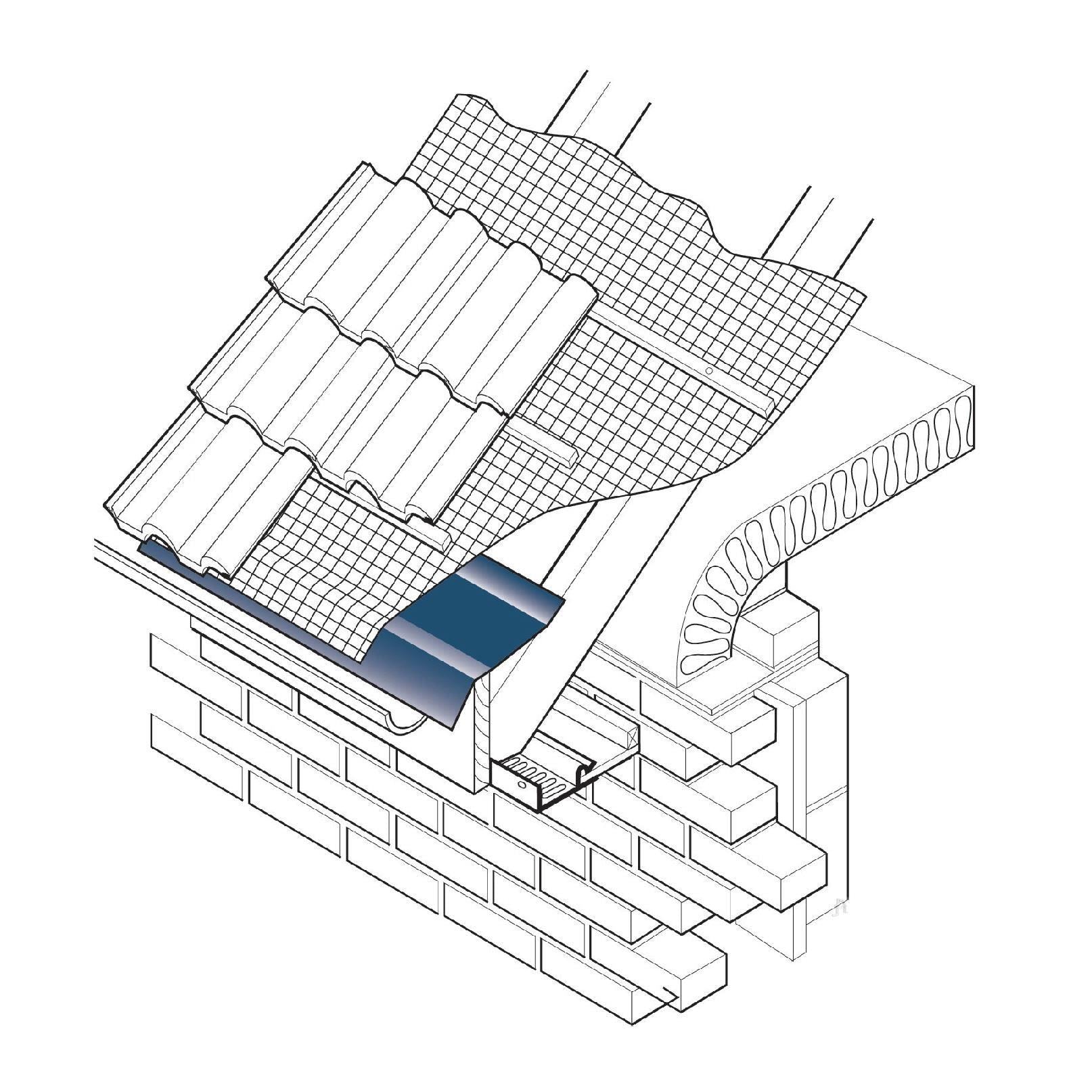 Refurbishment Eaves Protector 750mm Support Tray Roof Felt