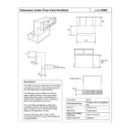 Telescopic Adjustable Underfloor Cavity Wall Vents with Airbricks G960