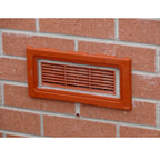 Blue / Black Framed Flood Water Defence Protection Airbrick Cover